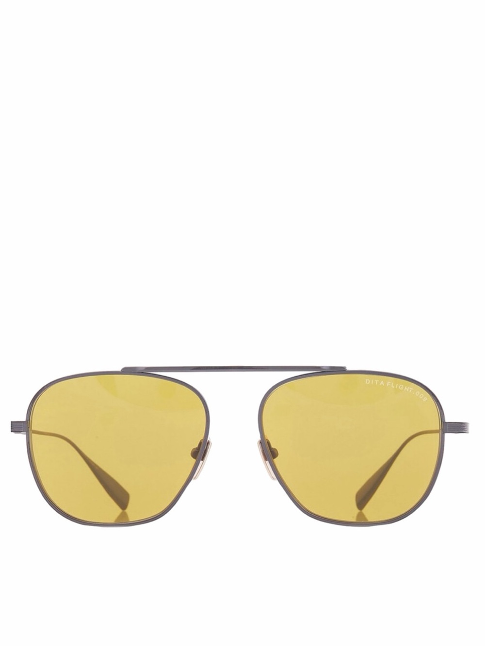 DITA Flight.009 Golden Lens Pilot Unisex Aviator Glasses (56-19-143 mm) [NWT]